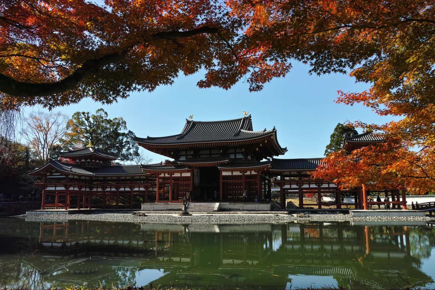 Byōdō-in in autumn · Uji, Kyoto, Japan
