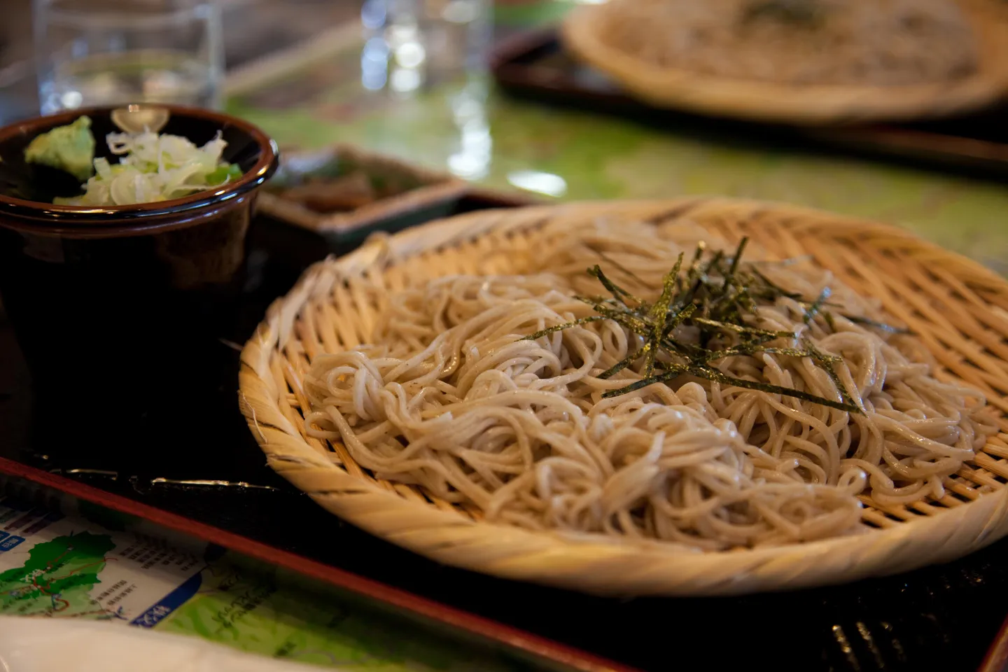 Un fel de soba fotografiat în regiunea Chichibu.