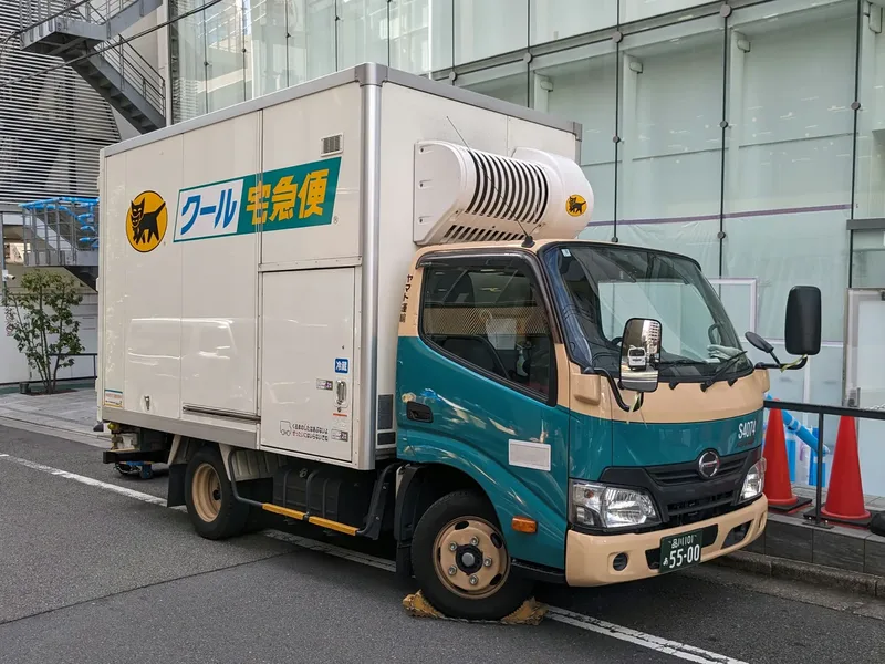 A Yamato Transport van photographed in Tokyo in 2023.