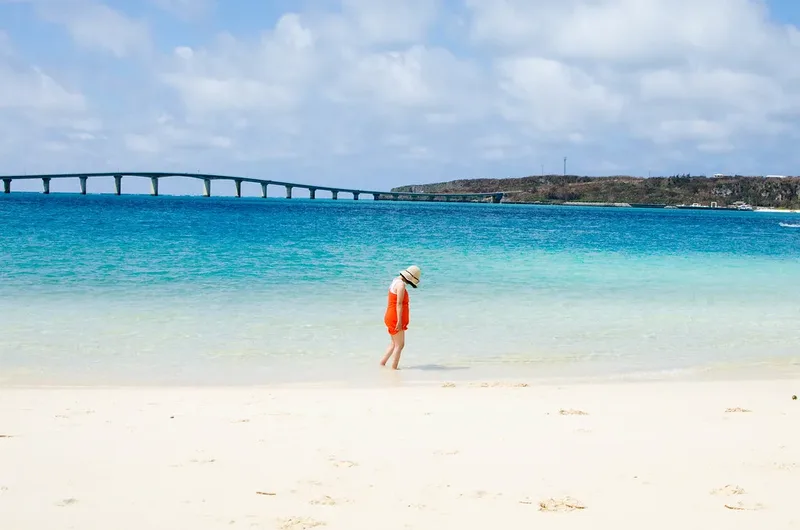 Coastal landscape of Miyakojima, Okinawa.