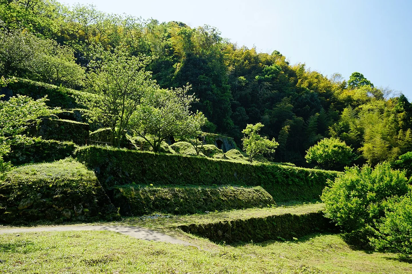 Shimizudanin jalostamon rauniot Iwami Ginzanissa