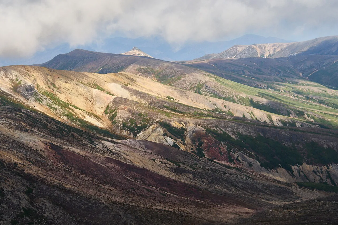 Alpine Pisten rund um Asahidake in Daisetsuzan