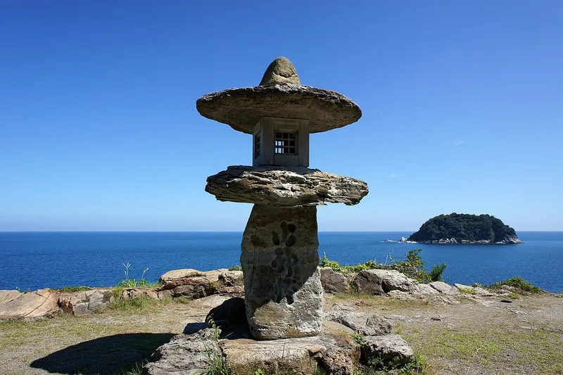 The Kasumi coast viewed from Okami Park in Hyogo