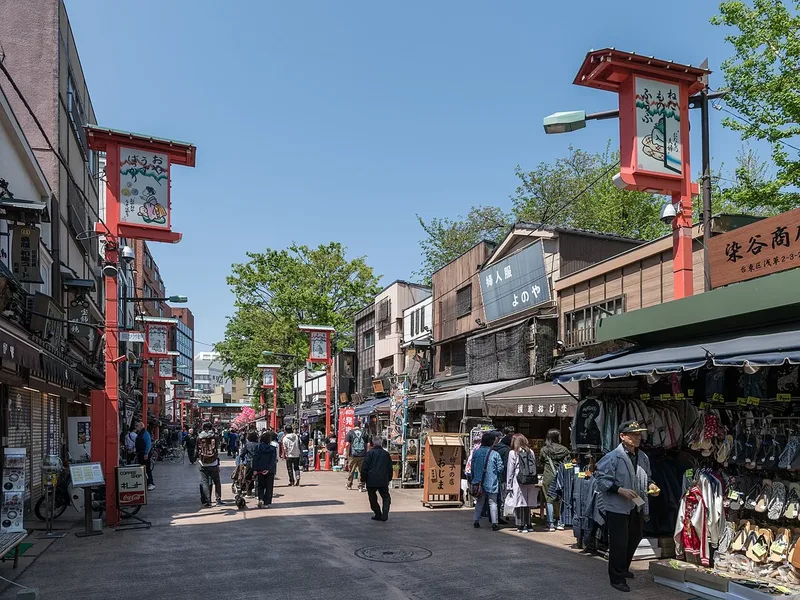 Denbouin Street in Asakusa, Tokyo