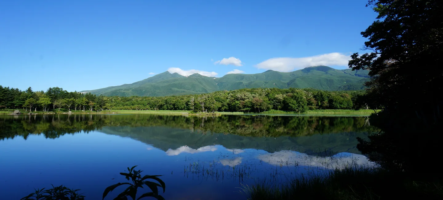 Paysage des cinq lacs du parc national Shiretoko, Hokkaidō.