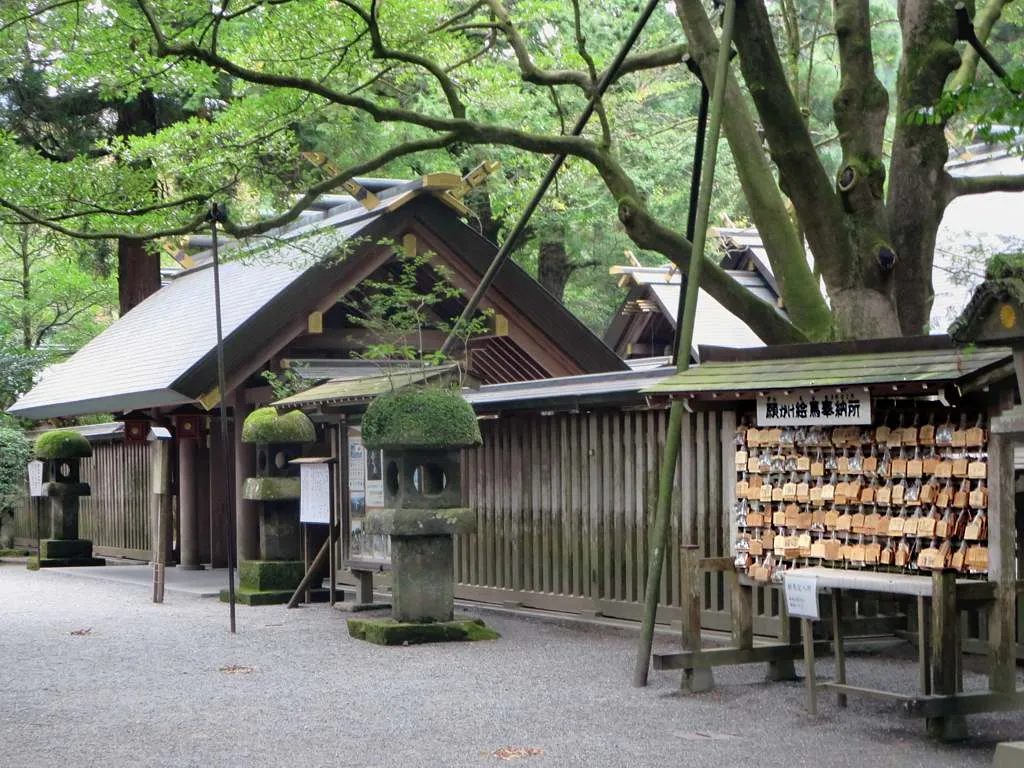 Amanoiwato-helligdommen i Takachiho-området.