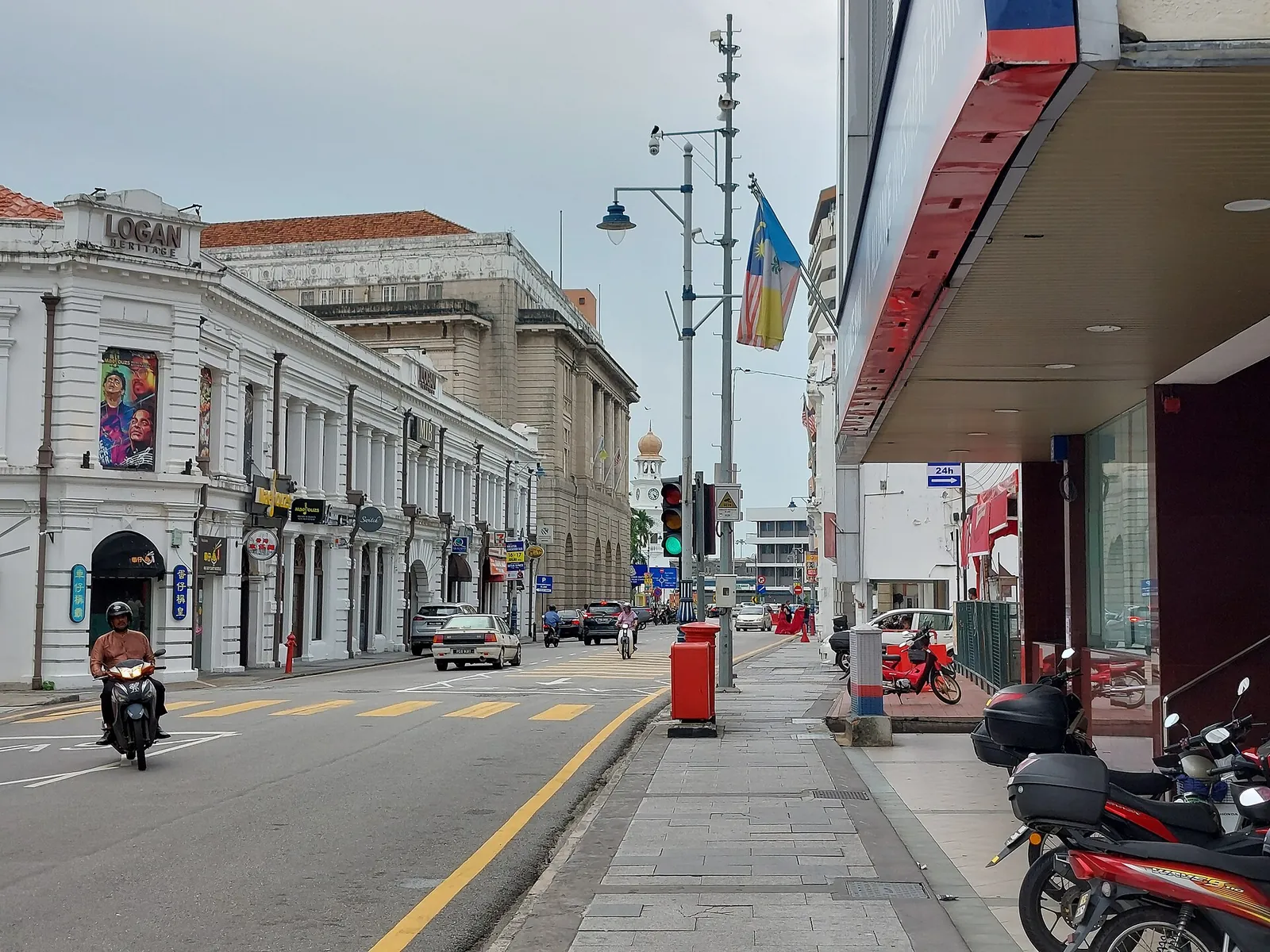 Beach Street buildings in George Town, Penang