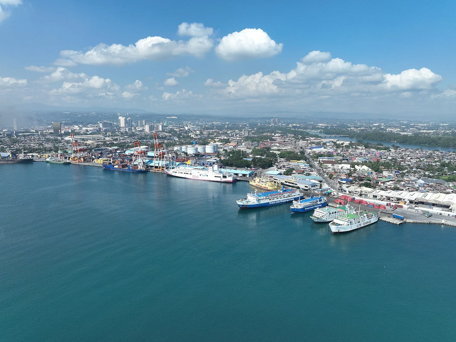Cagayan de Oro port and city