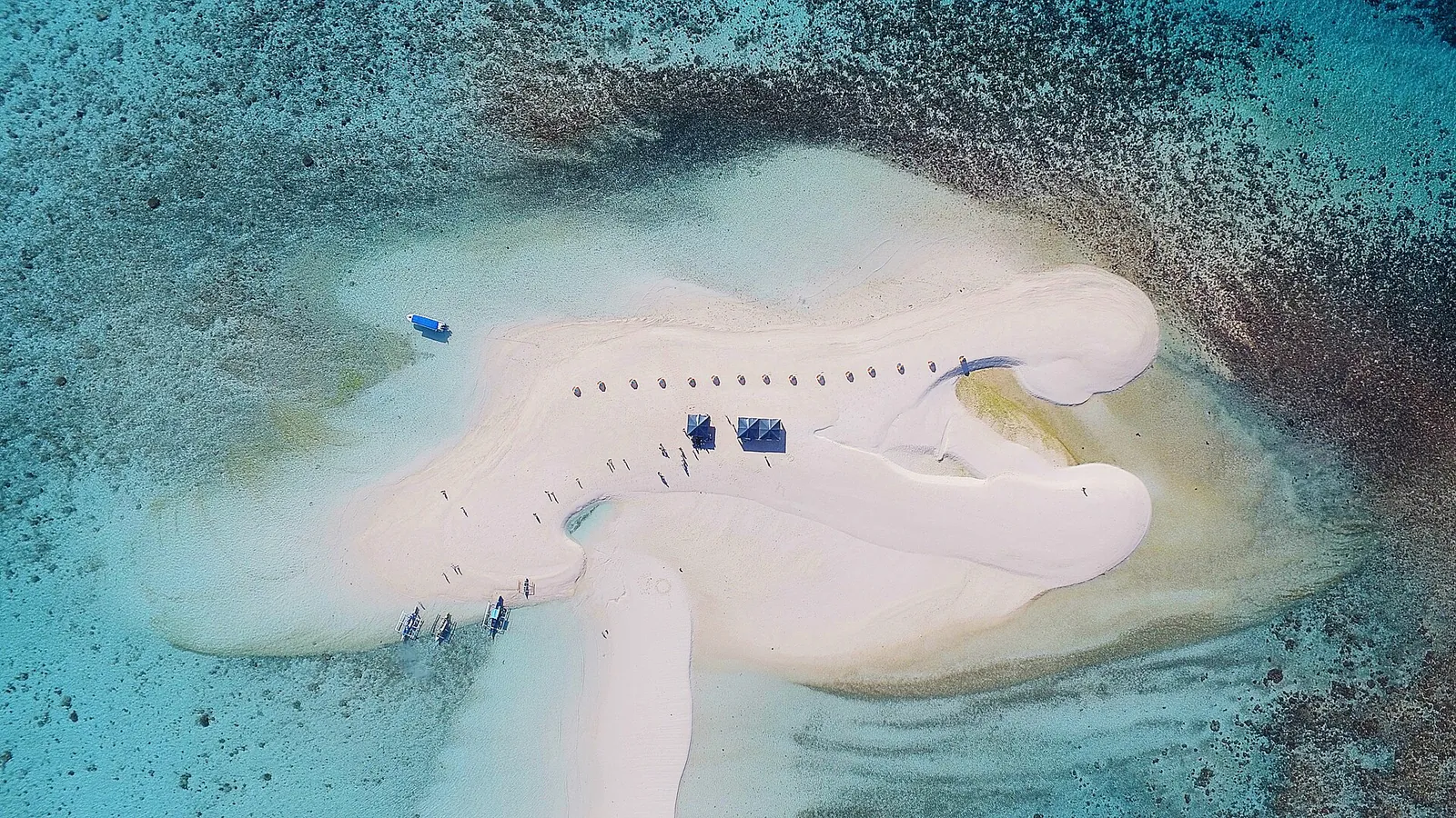 White Island in Camiguin from above