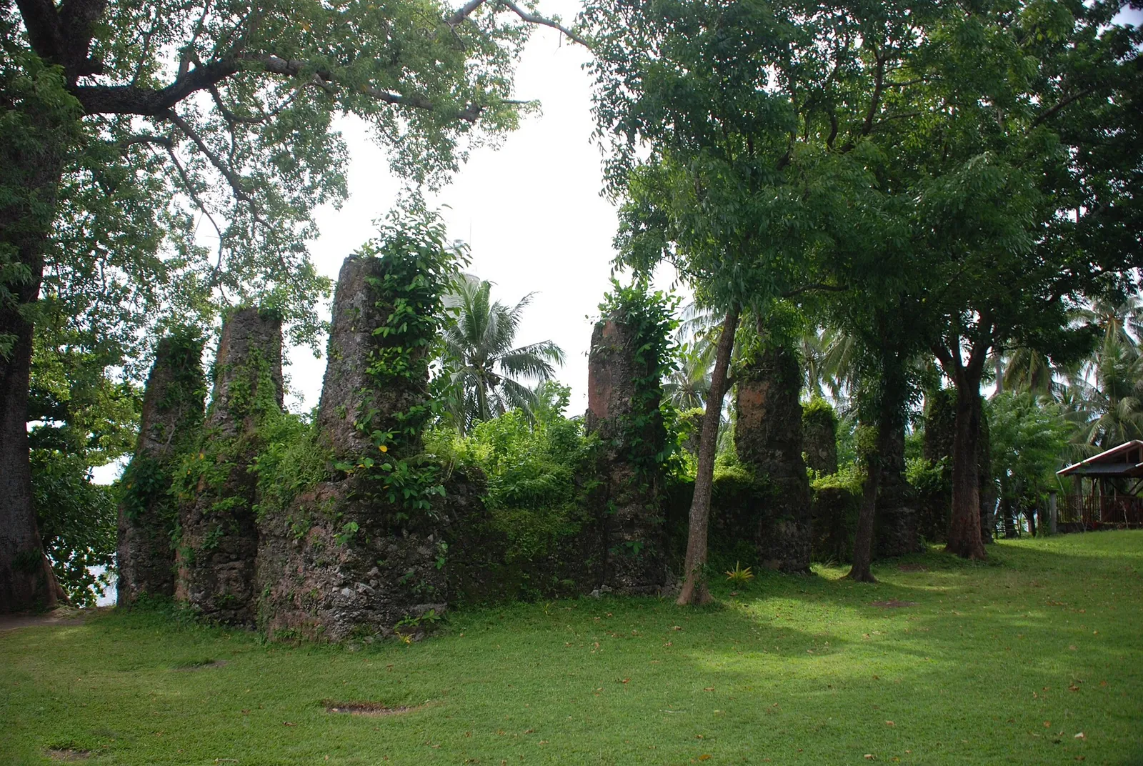 Old church ruins in Catarman