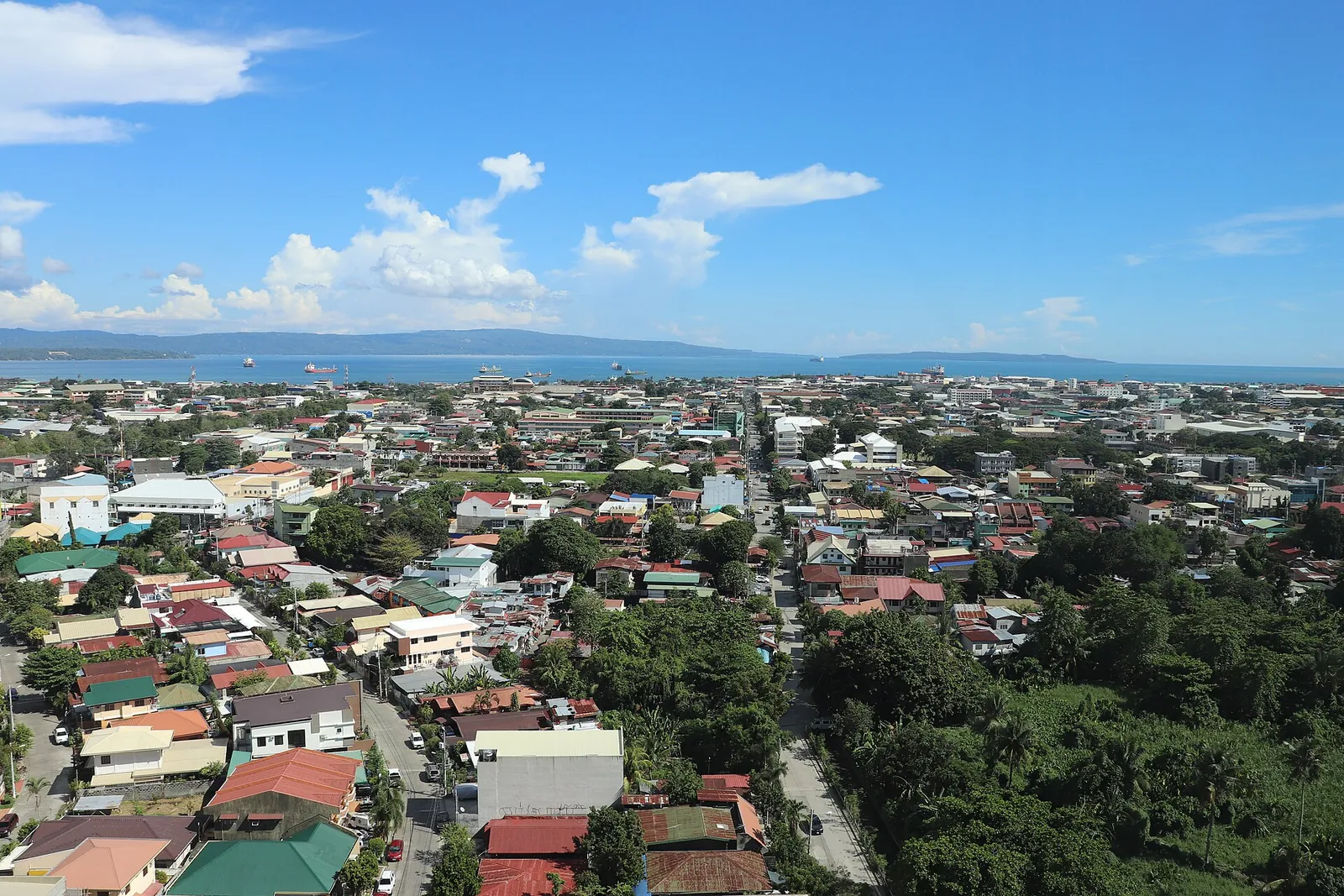 Davao City in daylight