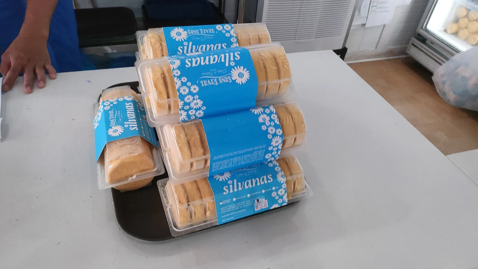 Packaged Sans Rival silvanas in Dumaguete City