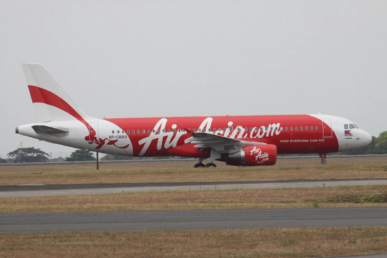 AirAsia aircraft at Clark International Airport