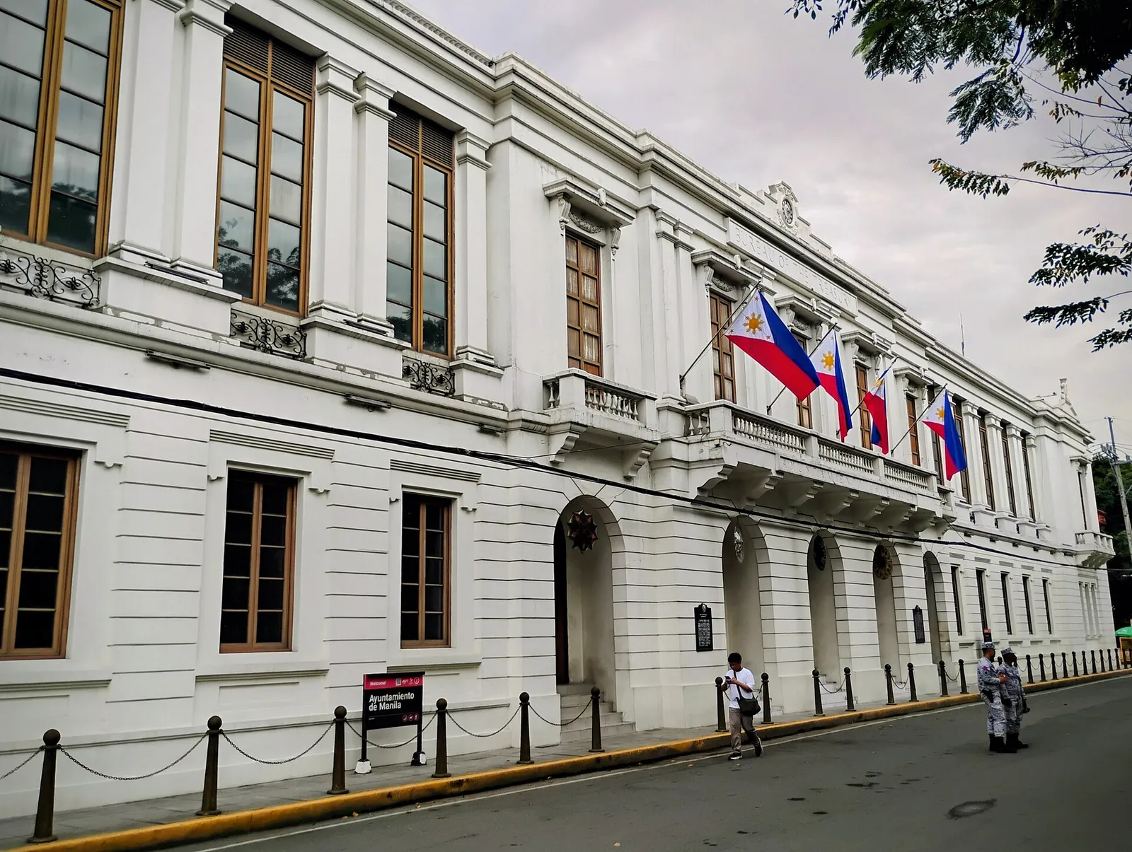 Ayuntamiento building in Intramuros, Manila