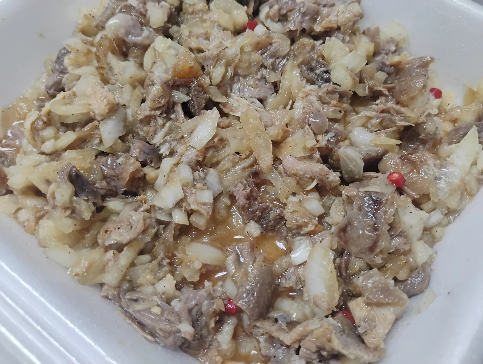 Kapampangan sisig photographed in San Fernando, Pampanga