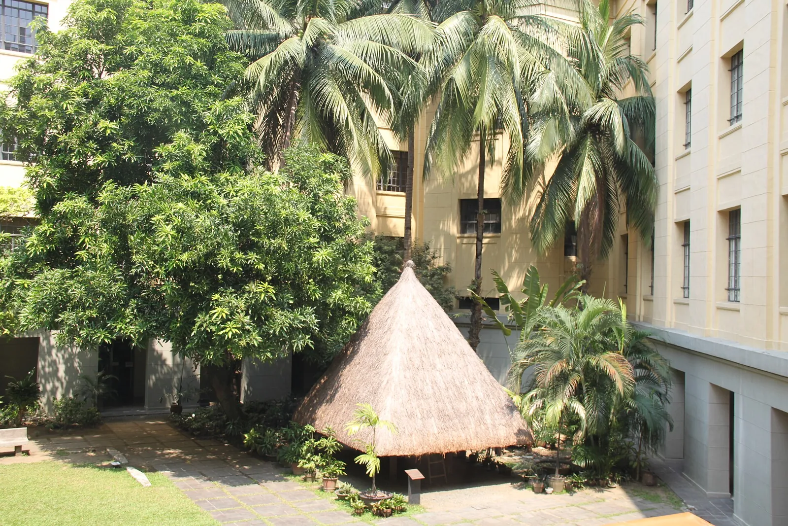 Inner courtyard of the National Museum of the Philippines in Manila