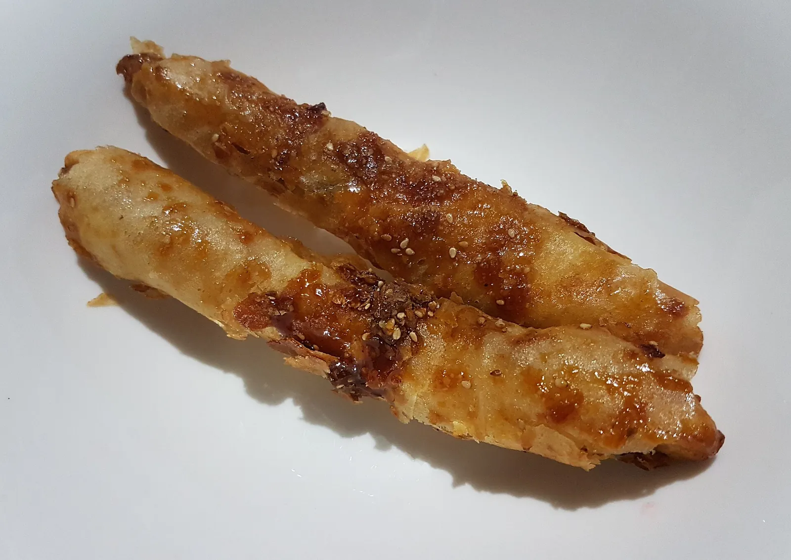 Turon banana snack photographed in the Philippines