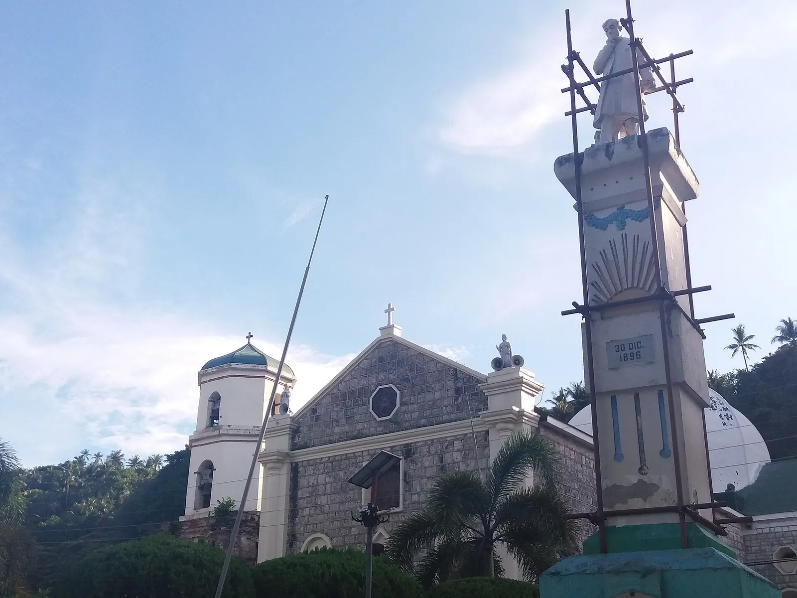 Romblon Cathedral and Rizal Monument