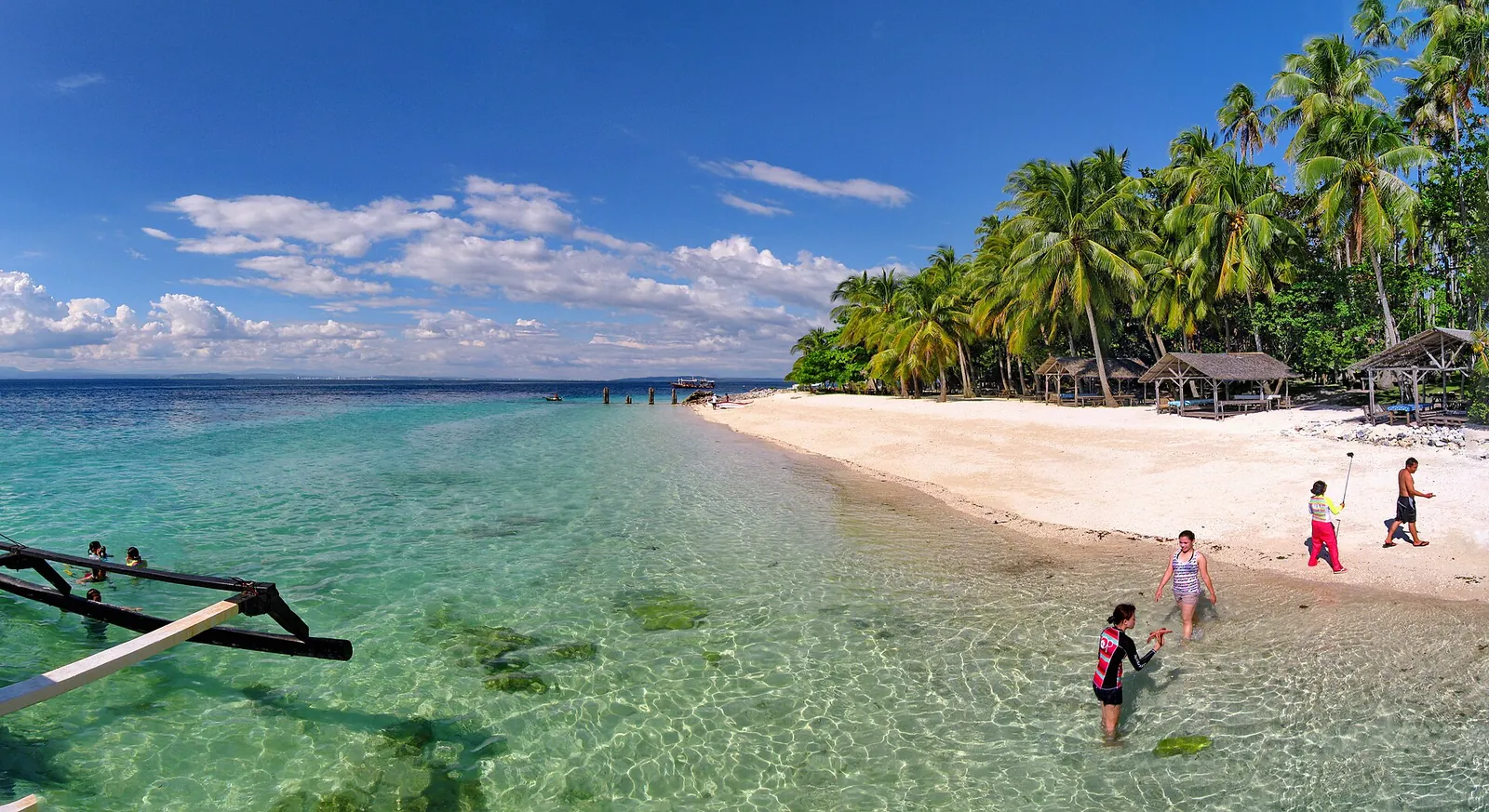 Babu Santa shore in Kaputian, Samal