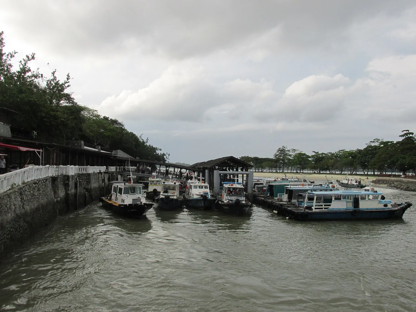 Bateaux en service à Changi Point Ferry Terminal