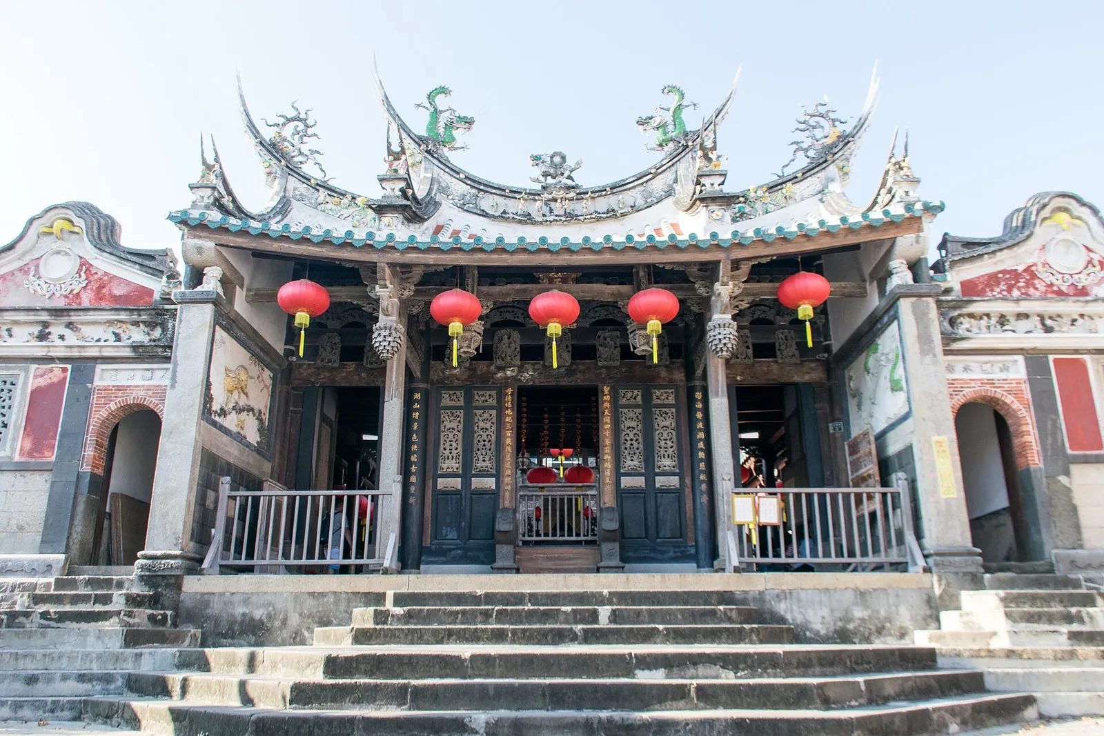 Intrarea Tianhou Temple în Magong, Penghu
