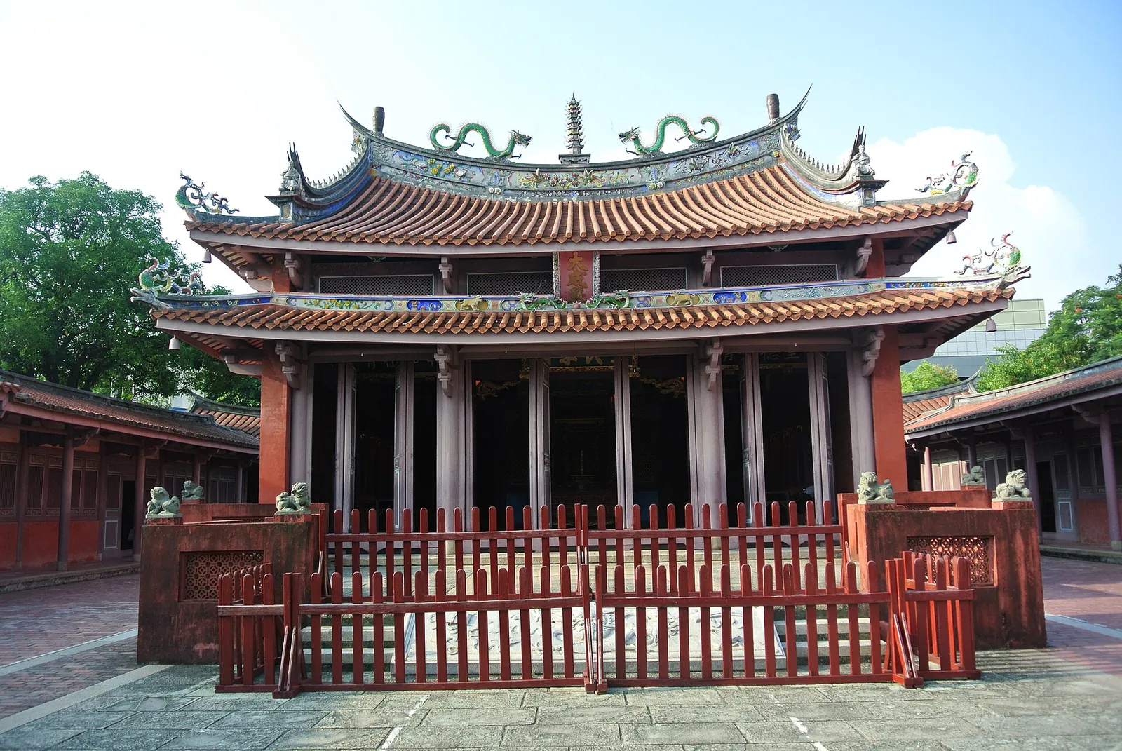 Ta Cheng Palace u Konfuciova chrámu Tainanu
