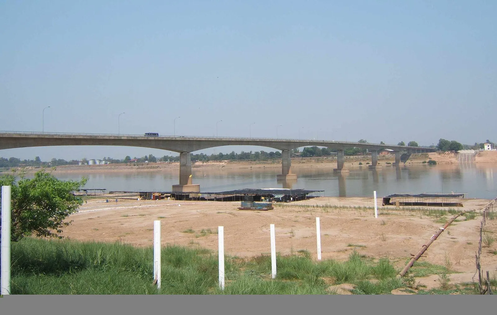 Ponte dell'Amicizia I sul Mekong a Nong Khai